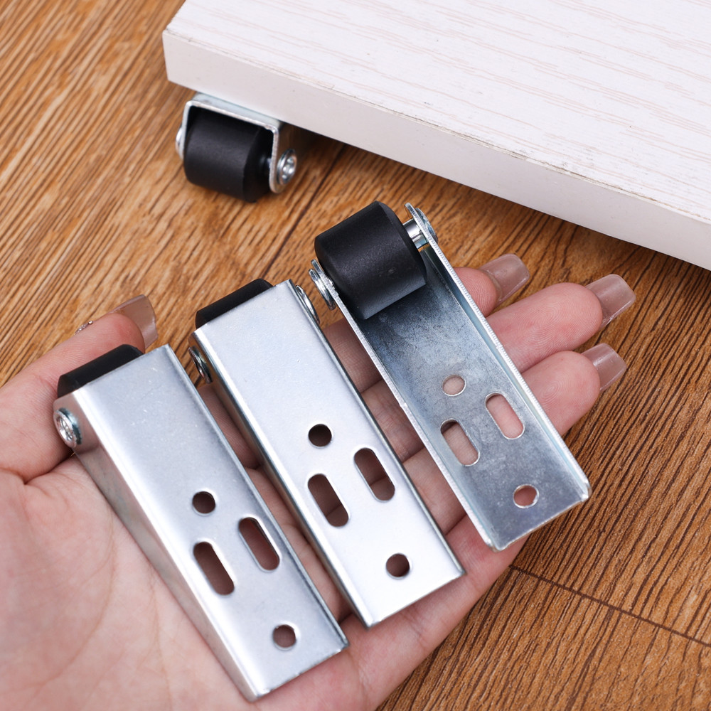 [Đặc sắc] 2 / 4 Bánh lăn bóng tủ - Phụ kiện phụ trợ gia đình - Ròng rọc nội thất đa năng - Con lăn hộp đựng hành lý - Bánh xe bàn di chuyển - Tắt tiếng, chống mài mòn