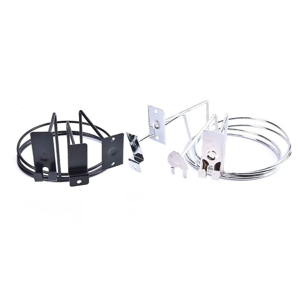 GIÁ RẺ 1 Cái Giá Đỡ Mũ, Phụ Kiện Móc Chốt Lưu Trữ Hiển Thị Nắp Giá Đỡ, Móc Treo Mũ Bảo Hiểm Kim Loại Treo Tường Màu Đen / Bạc