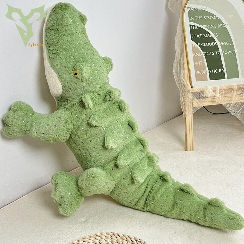 Mô Phỏng Cá Sấu Sang Trọng Gối Mềm Kích Thước Lớn 55-115cm Gấu Bông Búp Bê Phòng Ngủ Đệm Sofa Mềm Mại Thoải Mái Đồ Chơi Trẻ Em Quà Tặng Sinh Nhật Quà Tặng Giáng Sinh