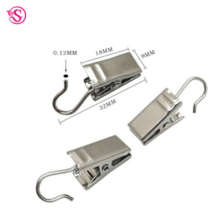 Kẹp rèm Phụ kiện rèm Clip lưu trữ tại nhà Kẹp lưu trữ có móc treo rèm