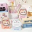 Lịch để bàn TUYỆT VỜI, Tổ chức hàng ngày Lịch để bàn Mini hình mèo hoạt hình, Danh sách việc cần làm 2025 cuộn dây Lịch văn phòng