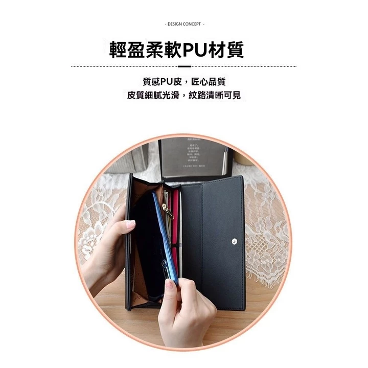 Women's Korean-Style Long Wallet – for School – 4
