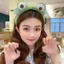 YT4 Hoạt Hình Ngộ nghĩnh Dễ Thương Ếch Nhỏ Tóc Vòng Nữ Rửa Mặt Sang Trọng Tóc Mùa Đông Băng Đô Thời Trang Phụ Kiện Tóc