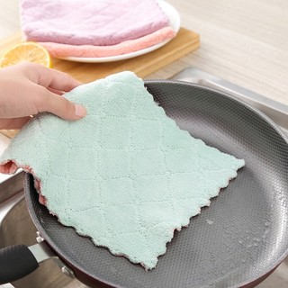 Khăn lau bếp đa năng siêu thấm, khăn lau tay chất bông dày mềm mại bảo vệ sức khỏe gia đình