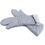 JUNYUE88US Găng tay lò nướng bằng vải cotton dài, Găng tay làm bánh dày cực dài chịu nhiệt, Vòng bít góc cách nhiệt mềm bằng vải cotton lót lò vi sóng Nhà hàng