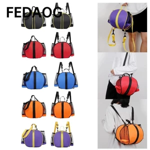 Túi đeo vai bóng rổ FEDAOG, Thiết bị tập luyện dây đeo có thể điều chỉnh Túi bóng thể thao, Túi đựng thể dục ngoài trời Túi đựng bóng chuyền bóng đá