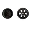 POP Ổn Định Trailer Jack Bánh Xe 6 Inch Bánh Xe Dịch Vụ Dài Bánh Xe Cao Su Tiện Lợi Tăng Cường Ổn Định Cho Xe Li