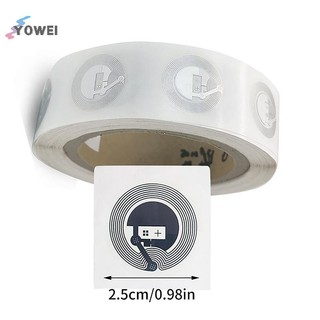 YOWEI 10 Chiếc Thẻ NFC Trong Suốt 213 Miếng Dán Giao Thức ISO14443A13,56 MHz 213 Nhãn Đa Năng Thẻ RFID Và Tất Cả Điện Thoại NFC VN