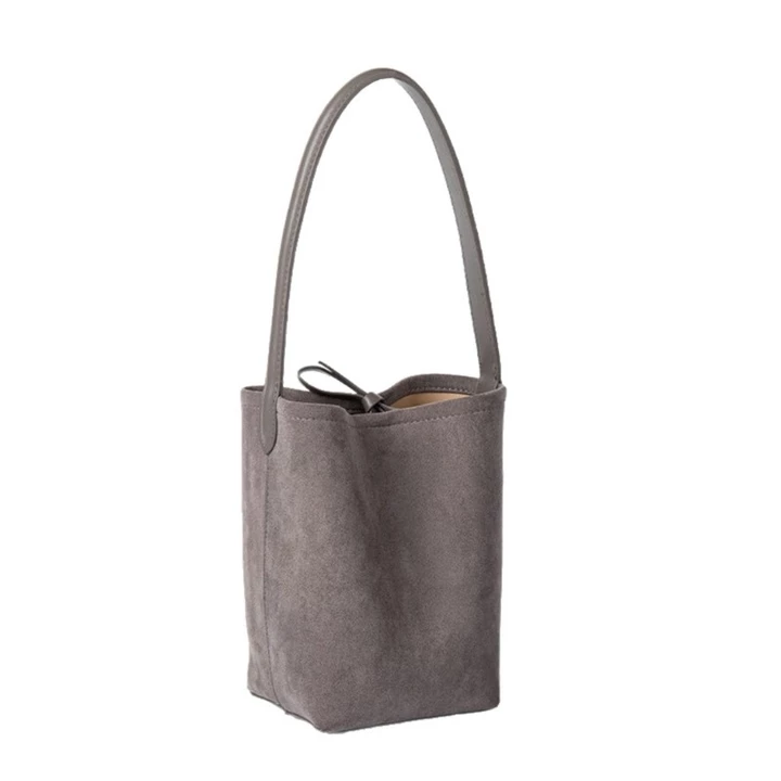 Women's Korean-Style Bucket Bag – for Work – 5