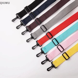 Qiuwu 1 Thắt Lưng Có Thể Tháo Rời Túi Messenger Mới Đen Dây Dài Túi Một Phần Phụ Kiện Có Thể Điều Chỉnh Dây Đeo Túi Đeo Vai Thay Thế.