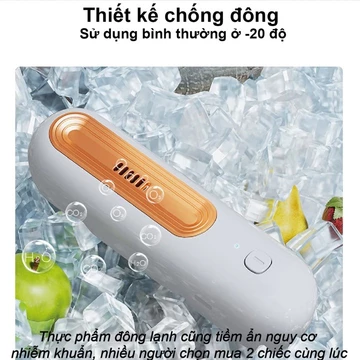 Máy Khử Mùi Tủ Lạnh Máy Lọc Không Khí Mini Diệt Khuẩn Tủ Lạnh Tích Hợp Công Nghệ Ozone Sản Phẩm Cho Gia Đình