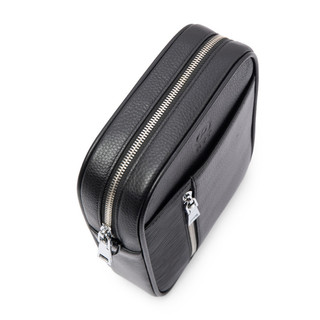 Túi đeo chéo da bò nam chính hãng Fttleather, túi da nam bag cao cấp nhiều ngăn mã T259