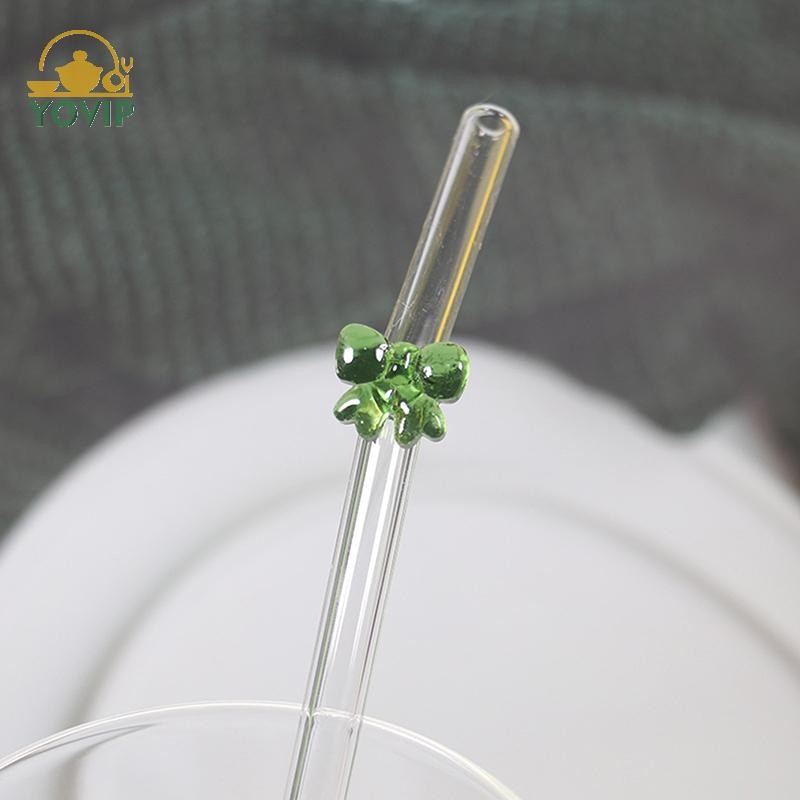 YOVIP 1 8mm, Ống Hút Uống Có Thể Tái Sử Dụng Dễ Thương Ống Hút Chịu Nhiệt Cho Tiệc Lễ Hội Tiệc Cưới Cocktail Bar Bãi Biển VN