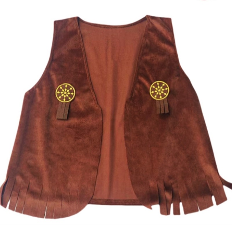 SELA Halloween Cowboy Trang Phục 3 Cosplay Trang Phục Tiệc Biểu Diễn Sân Khấu Trang Phục Cao Bồi Phương Tây Cho Trẻ Em Quà Tặng