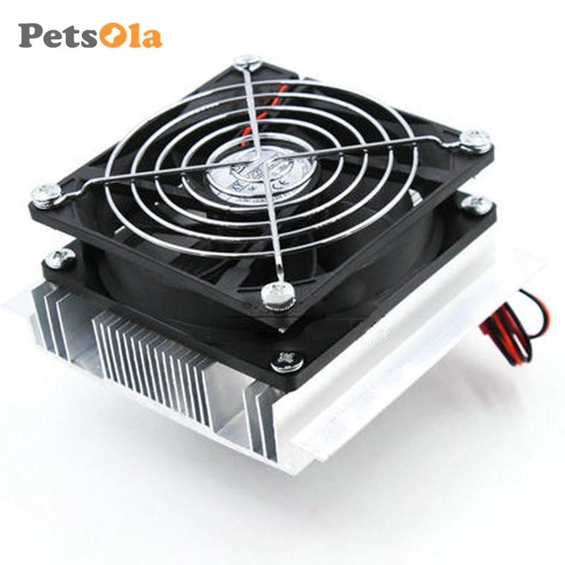 Máy điều hòa mini DIY Tủ lạnh mini có quạt DC 12V để làm mát không gian nhỏ