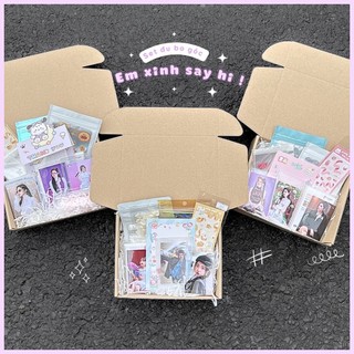 Combo Gói Card Idol Em Xinh Say Hi Hộp Quà Tặng Cho Fan Cute Timo SQ01