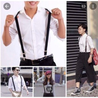 [COD] Dây Đeo Chữ Y Hàn Quốc – Phụ Kiện Thời Trang Cho Nam Nữ, Kết Hợp Áo Sơ Mi Chuẩn Trend