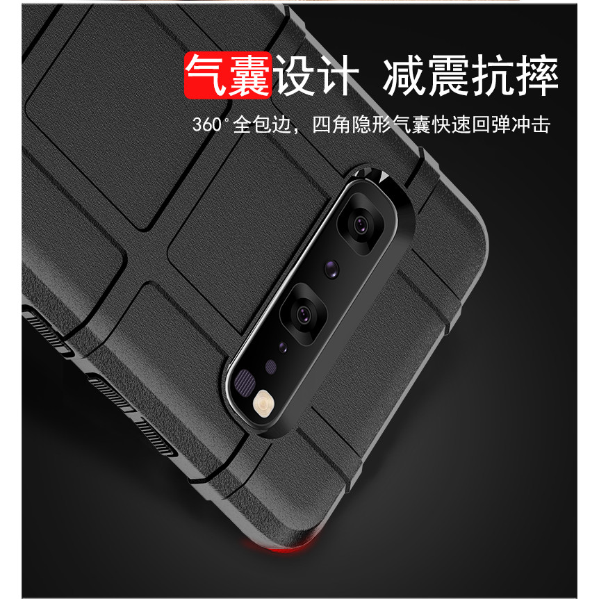 ÁO THUN RUGGED | Ốp Da Mờ Cho Samsung S10E S8 S9 + S10 + Plus 5G Sensation Chống Rơi Điện Thoại Di Động Mờ Vỏ Bảo Vệ Mềm Chống Sốc Vỏ Mờ