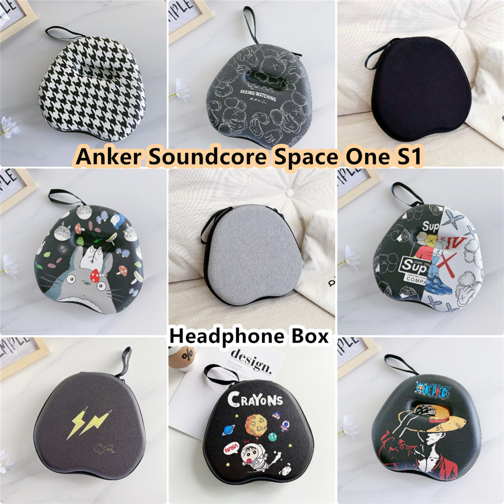 HÀNG CÓ SẴN!Dành Cho Anker Soundcore Space One S1 Vỏ Tai Nghe Hoạt Hình Hợp Thời Trang Tai Nghe Earpads Túi Bảo Quản Vỏ Hộp | BigBuy360 - bigbuy360.vn