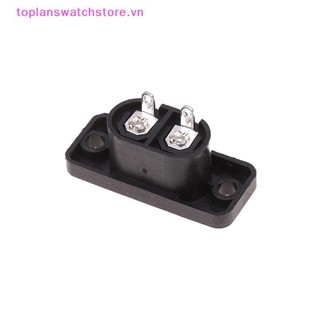 Toplanswatchstore C8 Nam Ổ Cắm Điện Nữ Ổ Cắm Điện Nhúng Đầu Nối Điện 35mm * 15mm AC 2.5A 250v Ổ Cắm 8 Hình VN