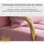 Sofa kiểu Bắc Âu Sofa chắc chắn và bền với 2 chỗ ngồi
