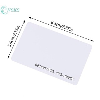 Chenlongshang 10 chiếc TK4100 125kHz Thẻ RFID tiệm cận cho kiểm soát truy cập và chấm công