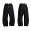 Tianlesiwei Quần Jean Cổ Điển Mỹ, Ống Rộng Form Phù Hợp Unisex