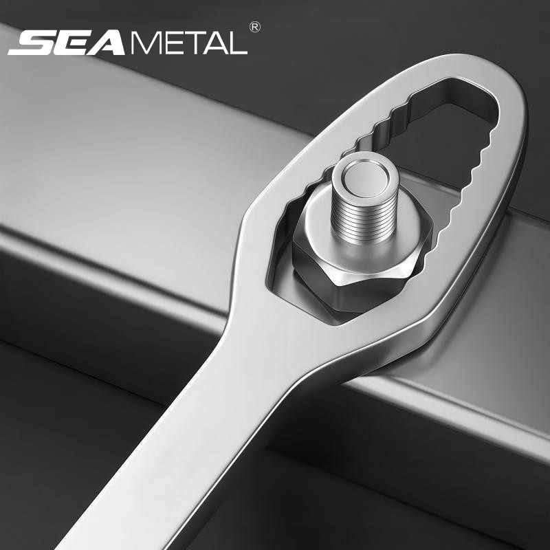 SEAMETAL Universal Torx Cờ lê tự thắt chặt Kính có thể điều chỉnh Cờ lê Ban hai đầu Torx Cờ lê Dụng cụ cầm tay cho nhà máy