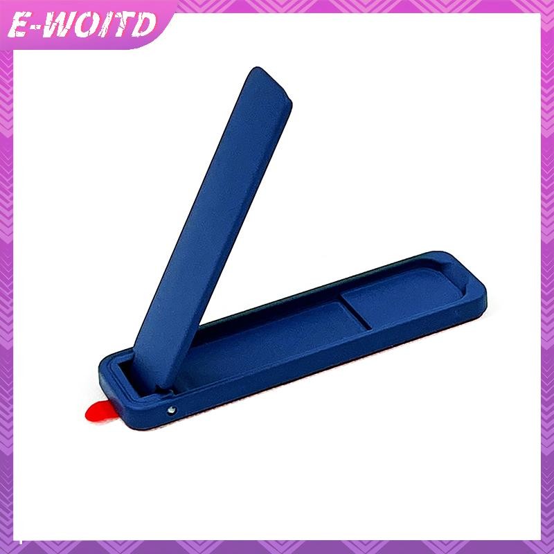E-woitd Siêu Mỏng Mini Giá Đỡ Kim Loại Gấp Điện Thoại Di Động Mặt Sau Miếng Dán Vô Hình Điện Thoại Di Động Để Bàn Hỗ Trợ Giá Đỡ Điện Thoại HNVN