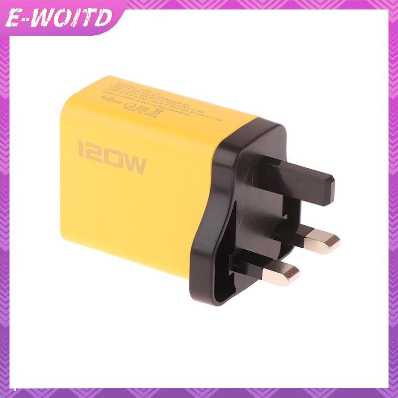 Bộ sạc nhanh E-WOITD Loại C 120W Sạc nhanh 3.0 Bộ sạc USB cho điện thoại PD Bộ sạc USB HNVN