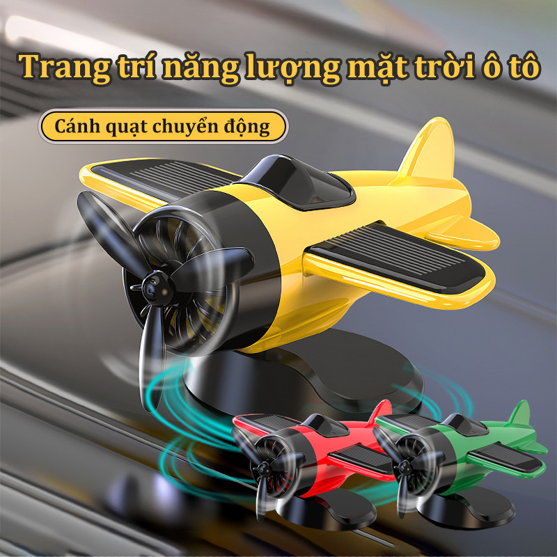 Đồ trang trí máy bay năng lượng mặt trời gắn trên ô tô,Máy bay chiến đấu năng lượng mặt trời,Chất liệu ABS