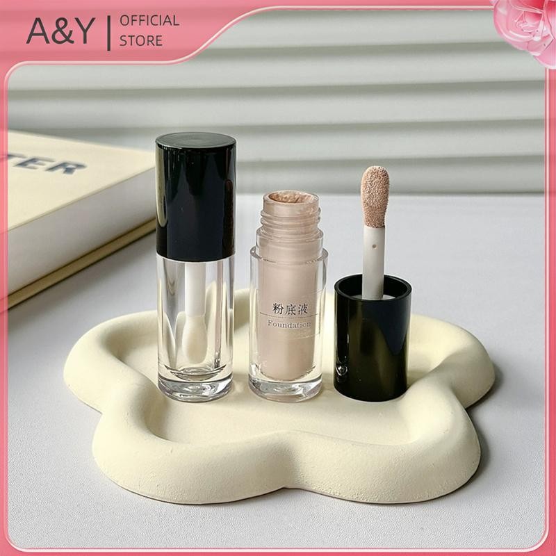 A & Y 1 / 3 Chai Có Thể Đổ Lại Chất Lỏng Kem Nền 6ml Đóng Gói Du Lịch Chai Trống Dụng Cụ Mỹ Phẩm.