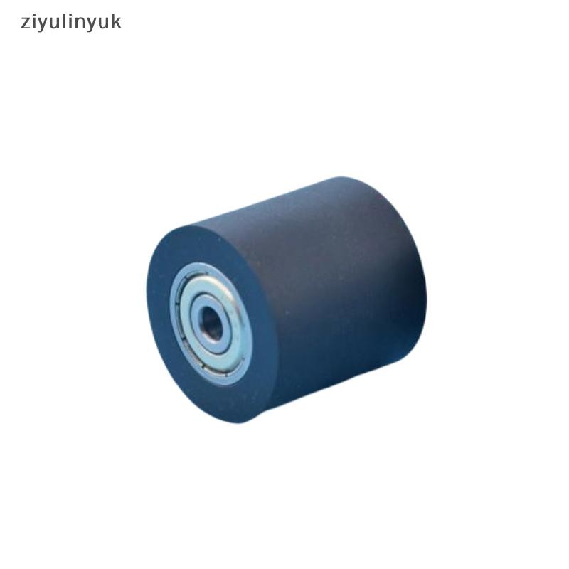 Ziyulinyuk Chất Lượng Cao Polyurethane Đường Kính Bánh Xe 30 Mm Báo Chí Giấy Mặt nạ Máy Báo Chí Dòng Bánh Xe Phẳng Con Lăn Cao Su Mang Ròng Rọc EN
