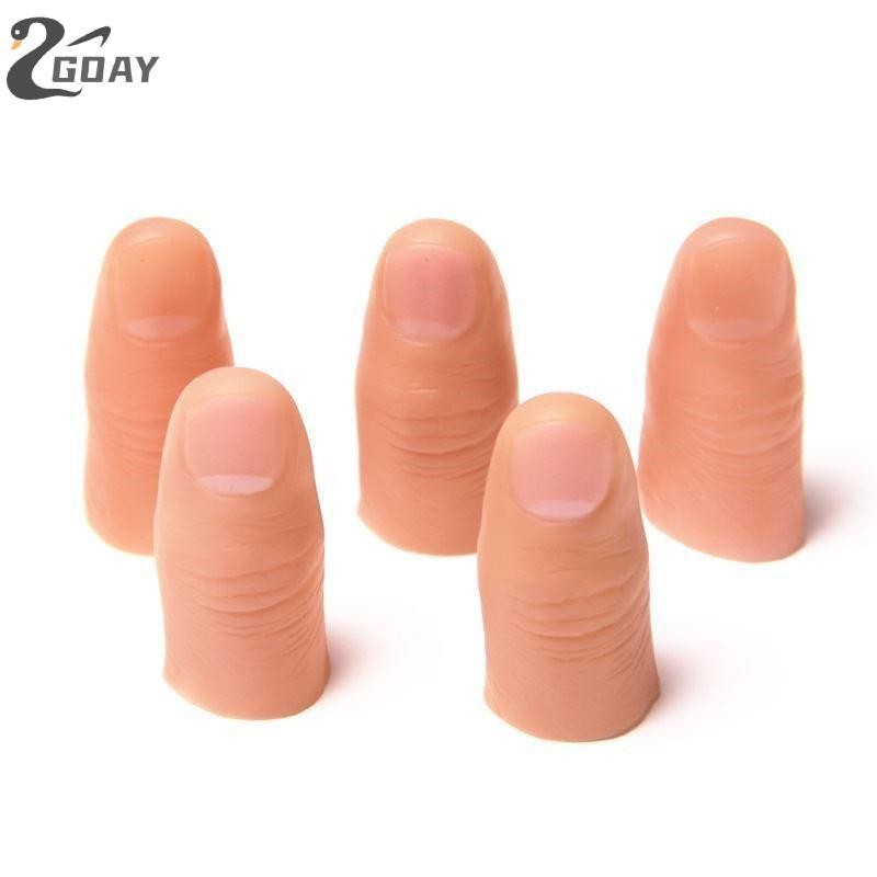 GOAY Chân Giả Giả Ngón Tay Mô Phỏng Cots Cắt Prosthes Biến Mất Găng Tay Silicon Để Chơi Đạo Cụ Tricky Prank VN