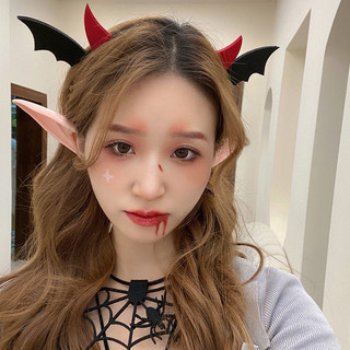 Halloween - Tóc Quỷ Sừng Băng, Phụ Kiện Hóa Trang Cho Cosplay và Dự Tiệc