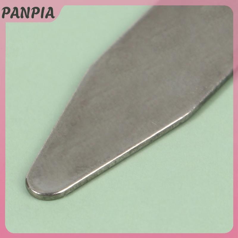 PANPIA-Shirt Góc Cố Định Kẹp Quần Áo Phụ Kiện Tấm Kim Loại Sắt Áo Sơ Mi Góc Tre Quần Áo Phụ Kiện Cổ Áo Hỗ Trợ