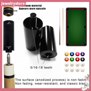 JET Snooker Pool Cue Adapter Bida Cue Extender Bộ mở rộng hồ bơi nhôm cao cấp Cue mở rộng để tăng cường trò chơi của bạn với Bộ mở rộng trục giữa hạng nặng này