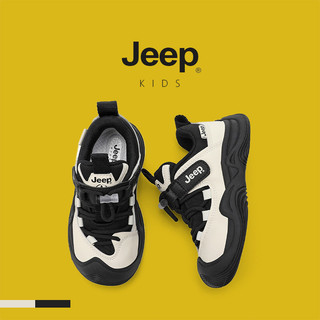 JEEP Bé Gái Lót Lông Cừu Hai Giày Cotton Mùa Đông Nhẹ Đế Mềm Thấp Bé Trai 2025 Phong Cách Mới Giày Thể Thao Trẻ Em Thể Thao Chống Trơn Trượt Nhẹ Chống Mài Mòn
