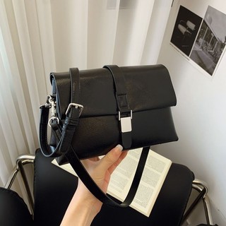 Túi đeo vai thời trang cao cấp Phong cách mới Đơn giản Retro Kelly Túi vuông nhỏ Túi Messenger