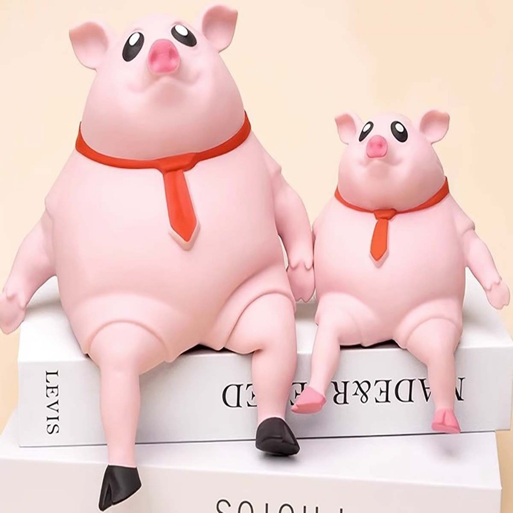 Đồ chơi squishy Giảm Stress Hình Heo Hồng Dễ Thương Cho Bé heo dẻo đồ giảm stress đồ xả stress xả stress