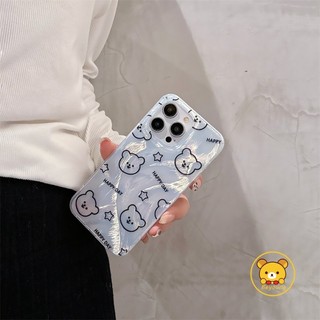Dành Cho Xiaomi 15 14T Pro Redmi Note 14 Pro Plus 12 Turbo 14C 14R A4 A3 Pro Poco C75 X7 Pro F5 4G 5G Vỏ Chống Sốc Hàn Quốc Họa Tiết Gấu Ngôi Sao Dễ Thương Hàn Quốc Vỏ Mềm