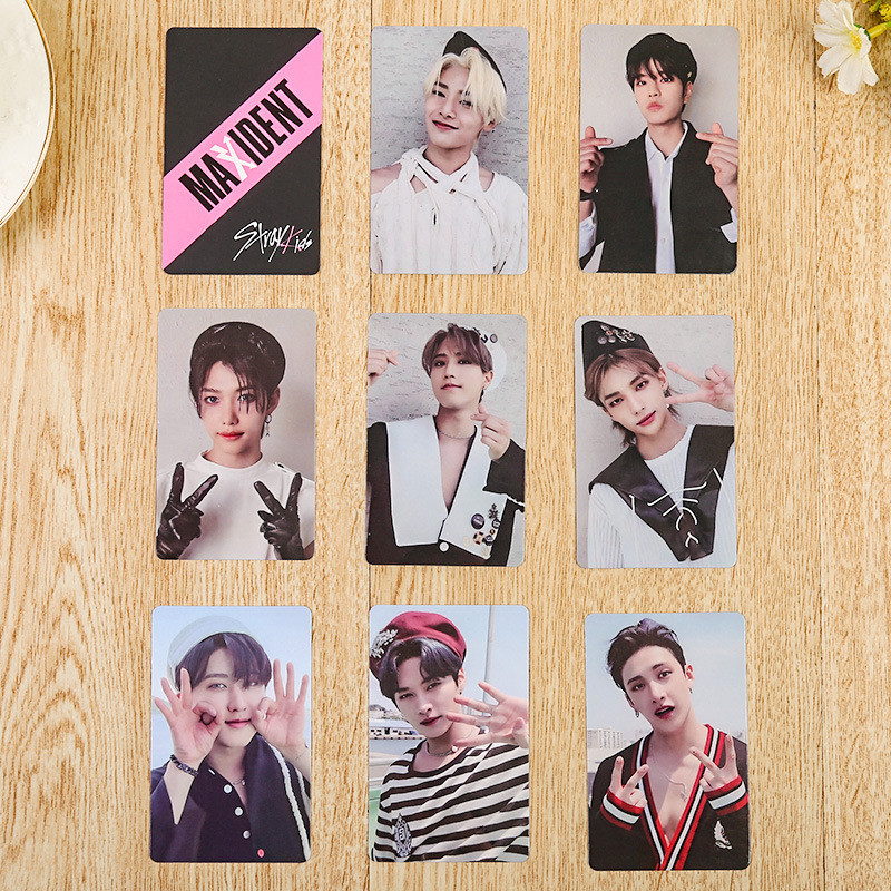 8-11 Chiếc STRAY KIDS Photocards MAXIDENRT Album Ảnh Lomo Cards HYUNDAI BANGCHAN LEE BIẾT CHANBIN HAN FELIX I.N SENUGMIN Kpop Bưu Thiếp YM