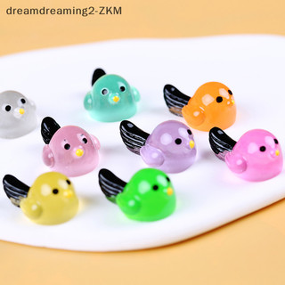 [dreamdreaming] 5 Chiếc Chim Nhựa Dạ Quang Chim Trang Trí Sân Vườn Cổ Tích Bức Tượng Nhỏ Chim Microlandscape Phụ Kiện DIY [zkm]