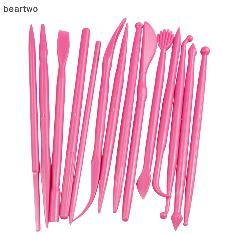 < Beartwo > Bánh Khắc 14 Bánh Kẹo Đường Hoa Điêu Khắc Nhóm Định Hình Dụng Cụ Nướng Bánh Đẹp