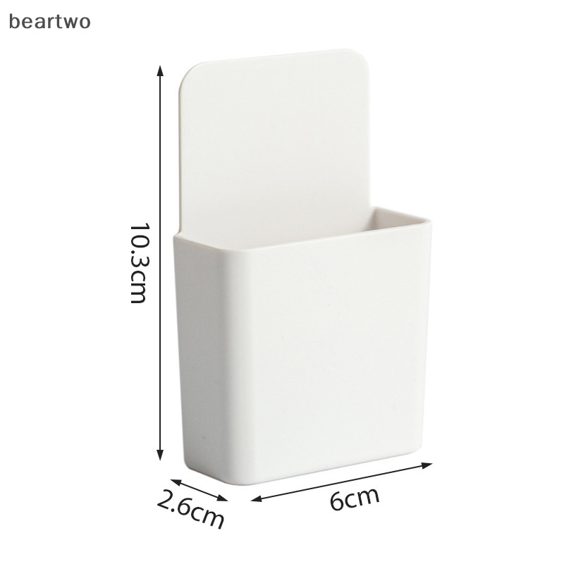< Beartwo > Hộp lưu trữ treo tường Giá đỡ điều hòa điều khiển từ xa Đẹp