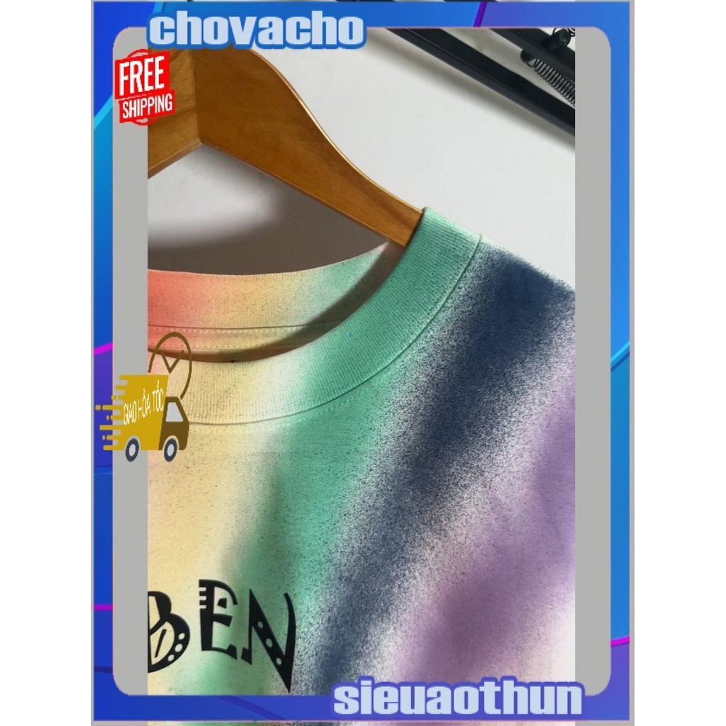 Áo thun Stee Cổ tròn BEN LỤC SẮC Localbrand ICVCVNI Unisex LGBT