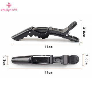 < zhuliye789 > 5 Cái / lốc Nhựa Làm Tóc Kẹp Móng Vuốt Phần Cá Sấu Kẹp Cắt Tóc Cho Salon Tạo Kiểu Phụ Kiện Tóc Kẹp Tóc