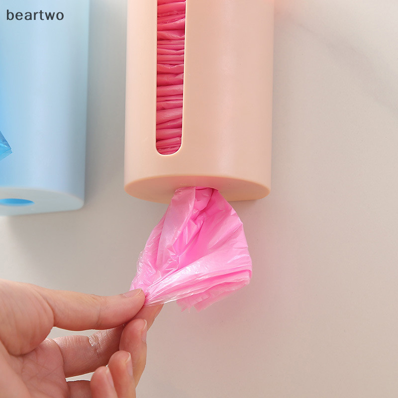 < Beartwo > Túi Đựng Rác Hộp Đựng Rác Treo Tường Túi Đựng Rác Nhà Bếp Túi Nhựa Hộp Đựng Phòng Tắm Túi Đựng Rác Người Tổ Chức Đẹp