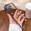 Dành Cho OPPO Reno 7 5 Pro 4 SE Lite 7Z 6 6Z 5Z 5K 4Z 3 2Z 2F 2 Z 4G 5G Vỏ Điện Thoại Hồng Hồng Mạ Vàng Sáng Bóng Kinh Doanh Sang Trọng Trong Suốt Vỏ Silicon Mềm