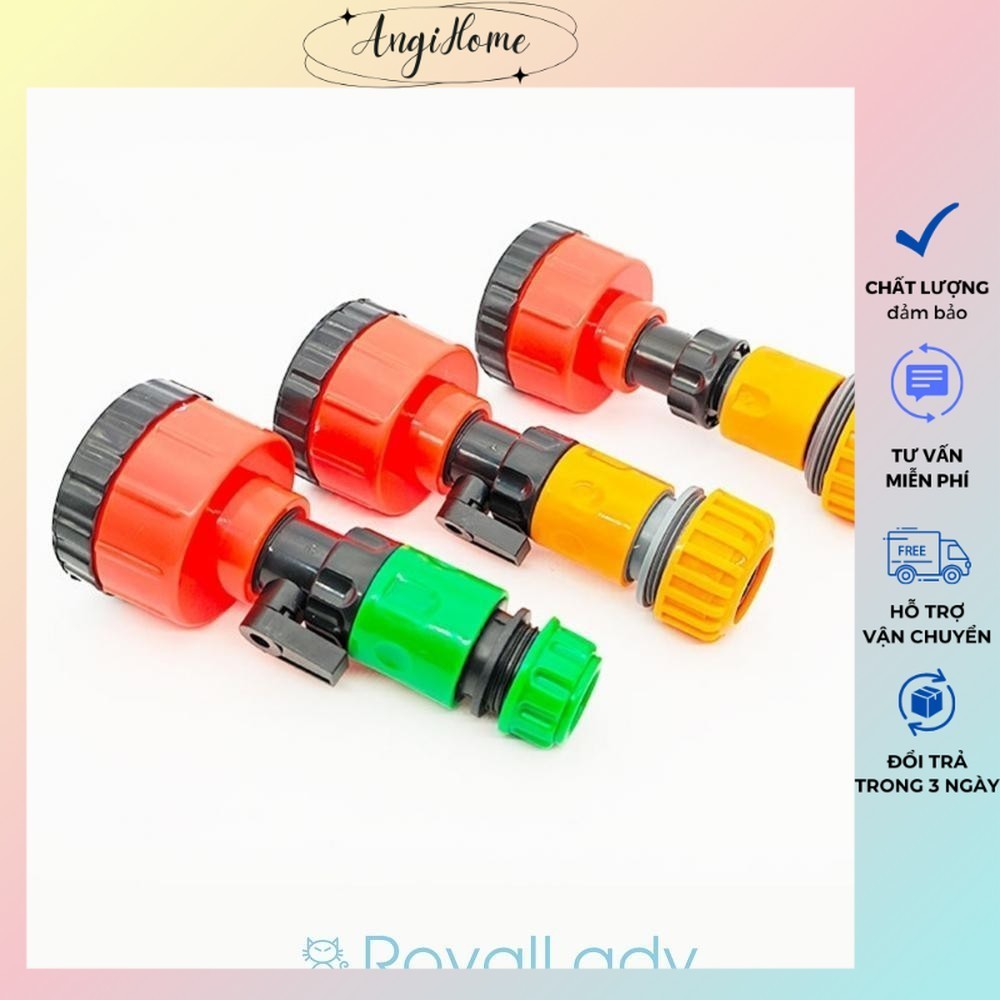 Đầu vòi phun rửa xe tưới cây đa năng tia nước phun sương mịn ANGIHOME
